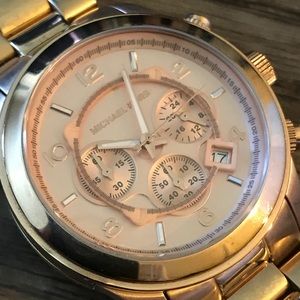 Rose Gold Watch Michael Kors